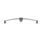 MULTIBRACKETS Asztali konzol (3 képernyős rögzítőkar), M VESA Desktopmount Triple Desk Clamp 15-24" (max.VESA:100x100mm) - Image 6