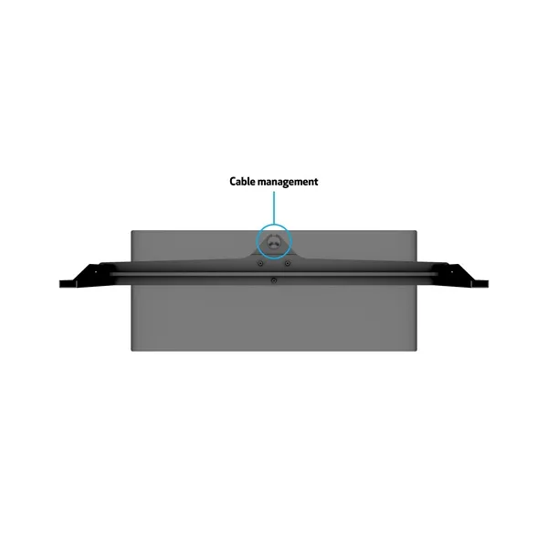 MULTIBRACKETS Forgatható asztali állvány, M VESA Tablestand Turn X-Large MAX 800x400 Black (60-75", 50 kg) - Image 9