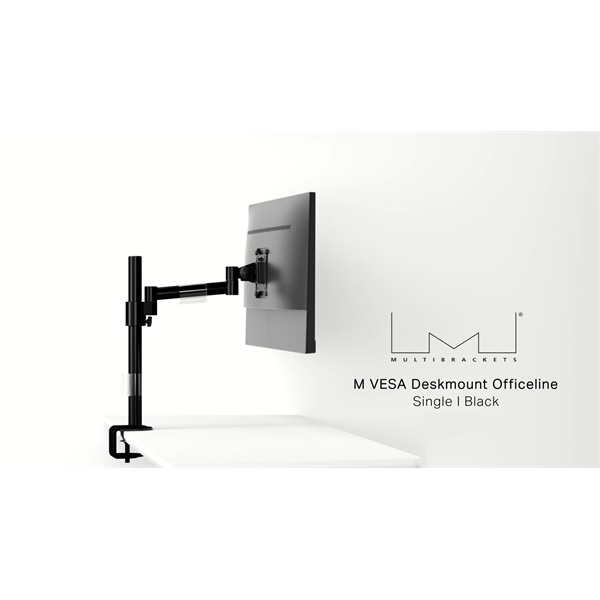 MULTIBRACKETS Asztali konzol, M VESA Deskmount Officeline Single I Black (15-30", max.VESA: 100x100 mm, 8 kg) - Image 5
