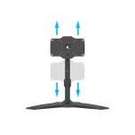 MULTIBRACKETS Asztali állvány, M VESA Desktopmount Single Stand 24-32" (max.VESA: 200x100 mm, 15kg) - Image 12