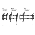 MULTIBRACKETS Fali konzol, M Universal Wallmount Tilt Medium (32-65", max.VESA: 400x400 mm, 50 kg) - Image 22