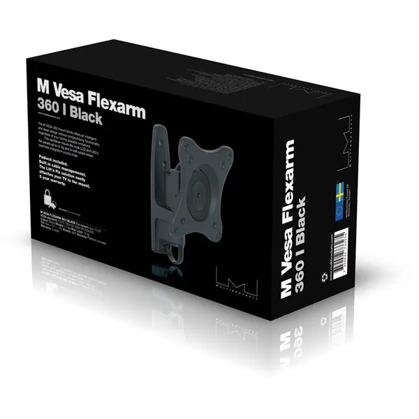 MULTIBRACKETS Fali konzol, M VESA Flexarm 360 I Black 75 100 200 (15-32", max.VESA: 200x200 mm, 15 kg) - Image 14