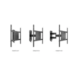 MULTIBRACKETS Fali konzol, M VESA Flexarm Tilt & Turn III (32-50", max.VESA: 400x400 mm, 25 kg) - Image 17