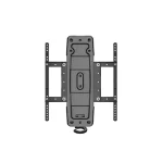 MULTIBRACKETS Fali konzol, M VESA Flexarm Tilt & Turn III (32-50", max.VESA: 400x400 mm, 25 kg) - Image 4