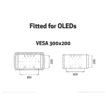 MULTIBRACKETS Fali konzol, M VESA Super Slim Tilt & Turn Plus (32-65", max.VESA: 400x400 mm, 40 kg) - Image 13