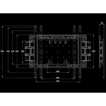 MULTIBRACKETS Fali konzol, M VESA Super Slim Tilt & Turn Plus (32-65", max.VESA: 400x400 mm, 40 kg) - Image 8