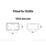 MULTIBRACKETS Fali konzol, M VESA Super Slim Tilt & Turn Plus HD (40-86", max.VESA: 400x400 mm, 65 kg) - Image 11