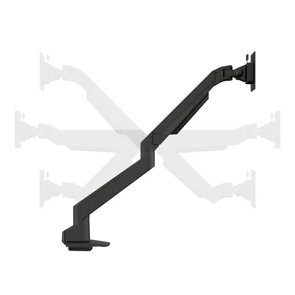 MULTIBRACKETS Gas Lift asztali konzol (2 képernyős rögzítőkar), M VESA Gas Lift Arm Single White w. Duo Crossbar (15-28" - Image 10
