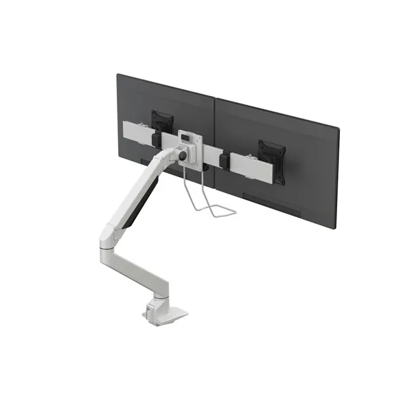 MULTIBRACKETS Gas Lift asztali konzol (2 képernyős rögzítőkar), M VESA Gas Lift Arm Single White w. Duo Crossbar (15-28" - Image 8