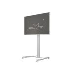MULTIBRACKETS Gurulós padlóállvány, M Public Display Stand 180 HD Single Silver (55-80", max.VESA: 800x500 mm, 60 kg) - Image 10