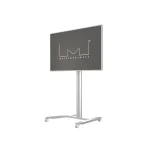 MULTIBRACKETS Gurulós padlóállvány, M Public Display Stand 180 HD Single Silver (55-80", max.VESA: 800x500 mm, 60 kg) - Image 10