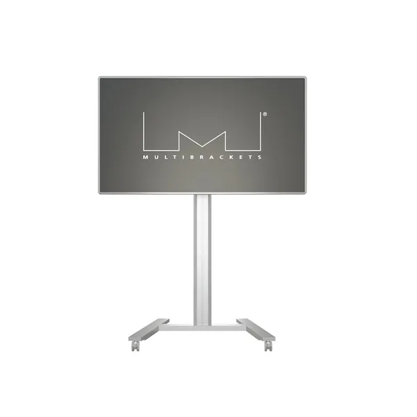 MULTIBRACKETS Gurulós padlóállvány, M Public Display Stand 180 HD Single Silver (55-80", max.VESA: 800x500 mm, 60 kg) - Image 9