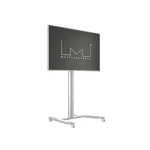 MULTIBRACKETS Gurulós padlóállvány, M Public Display Stand 180 HD Single Silver (55-80", max.VESA: 800x500 mm, 60 kg) - Image 8