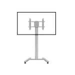 MULTIBRACKETS Gurulós padlóállvány, M Public Display Stand 180 HD Single Silver (55-80", max.VESA: 800x500 mm, 60 kg) - Image 4