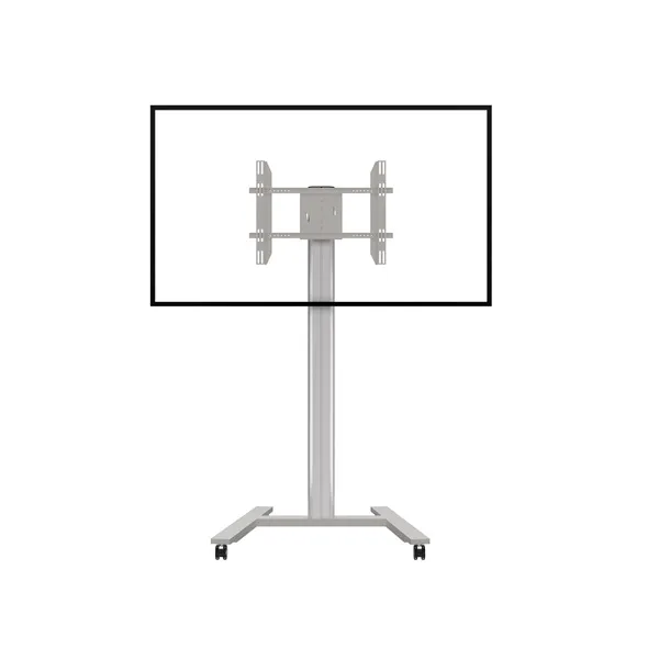 MULTIBRACKETS Gurulós padlóállvány, M Public Display Stand 180 HD Single Silver (55-80", max.VESA: 800x500 mm, 60 kg) - Image 4