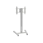 MULTIBRACKETS Gurulós padlóállvány, M Public Display Stand 180 HD Single Silver (55-80", max.VESA: 800x500 mm, 60 kg) - Image 3
