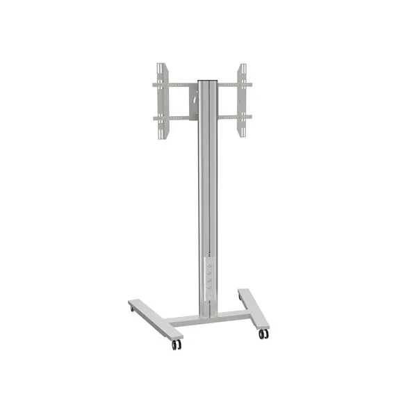 MULTIBRACKETS Gurulós padlóállvány, M Public Display Stand 180 HD Single Silver (55-80", max.VESA: 800x500 mm, 60 kg) - Image 3