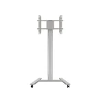 MULTIBRACKETS Gurulós padlóállvány, M Public Display Stand 180 HD Single Silver (55-80", max.VESA: 800x500 mm, 60 kg) - Image 2