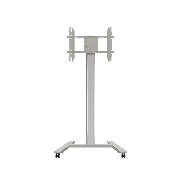 MULTIBRACKETS Gurulós padlóállvány, M Public Display Stand 180 HD Single Silver (55-80", max.VESA: 800x500 mm, 60 kg) - Image 2