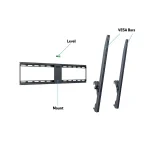 MULTIBRACKETS Fali konzol, M Universal Tilt Wallmount Black Large (55-75", max.VESA: 800x600 mm, 75 kg) - Image 7