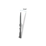 MULTIBRACKETS Fali konzol, M Universal Tilt Wallmount Black Medium (32-65", max.VESA: 400x400 mm, 75 kg) - Image 8