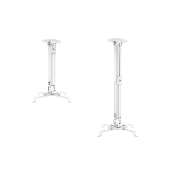 MULTIBRACKETS Mennyezeti konzol, M Universal Projector Ceiling Mount I (13.5 kg, White, 380-580 mm) - Image 17