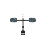MULTIBRACKETS Asztali konzol (2 képernyős rögzítőkar), M VESA Desktopmount Dual Desk Clamp 24-32" (max.VESA: 200x200 mm) - Image 10