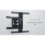 MULTIBRACKETS Fali konzol, M VESA Flexarm L Full Motion Dual (40-75", max.VESA: 600x400 mm, 45 kg) - Image 28