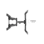 MULTIBRACKETS Fali konzol, M VESA Flexarm L Full Motion Dual (40-75", max.VESA: 600x400 mm, 45 kg) - Image 16