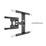 MULTIBRACKETS Fali konzol, M VESA Flexarm L Full Motion Dual (40-75", max.VESA: 600x400 mm, 45 kg) - Image 19