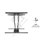 MULTIBRACKETS Fali konzol, M VESA Flexarm L Full Motion Dual (40-75", max.VESA: 600x400 mm, 45 kg) - Image 13
