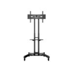 MULTIBRACKETS Gurulós padlóállvány, M Public Floorstand Basic 150 incl shelf&camera holder (32-60", max.VESA:600x400 mm) - Image 9