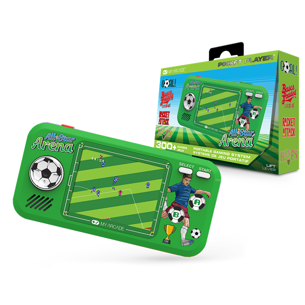 MY ARCADE Játékkonzol All-Star Arena 300+ Pocket Player Hordozható, DGUNL-4128