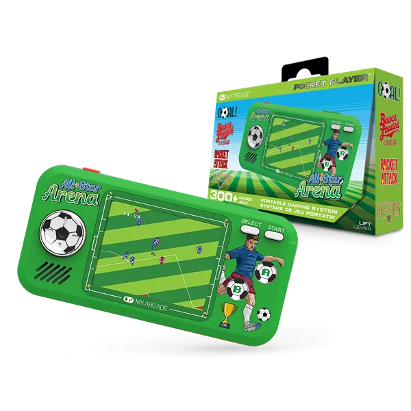 MY ARCADE Játékkonzol All-Star Arena 300+ Pocket Player Hordozható, DGUNL-4128