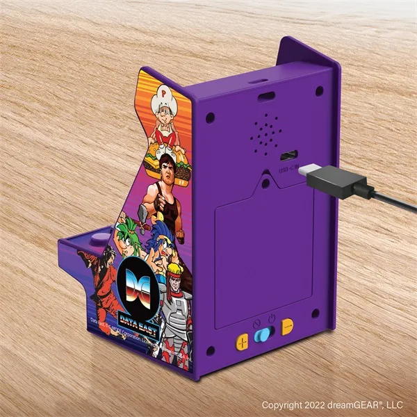 MY ARCADE Játékkonzol Data East 200+ Nano Player Retro Arcade 4.5"Hordozható, DUGNL-4121 - Image 3