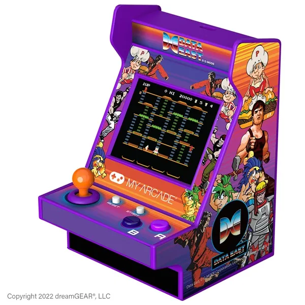 MY ARCADE Játékkonzol Data East 200+ Nano Player Retro Arcade 4.5"Hordozható, DUGNL-4121 - Image 7