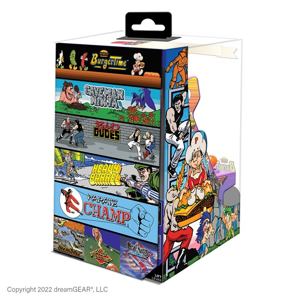 MY ARCADE Játékkonzol Data East 200+ Nano Player Retro Arcade 4.5"Hordozható, DUGNL-4121 - Image 5