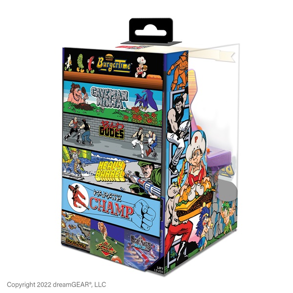 MY ARCADE Játékkonzol Data East 300+ Micro Player Retro Arcade 6.75" Hordozható, DGUNL-4124 - Image 5