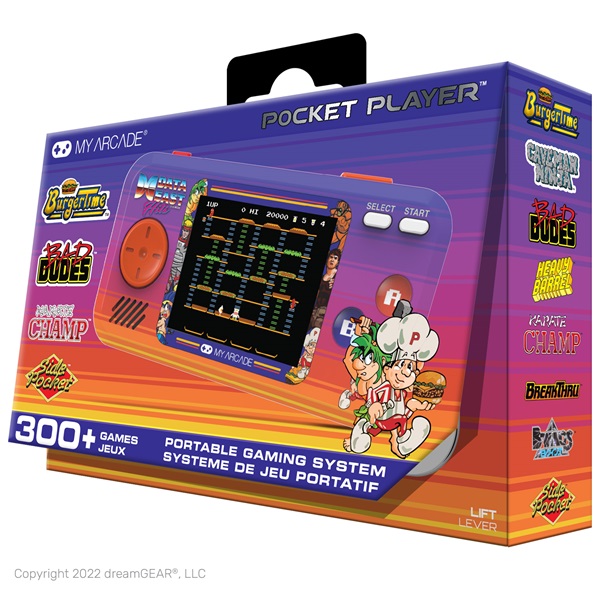 MY ARCADE Játékkonzol Data East 300+ Pocket Player Hordozható, DGUNL-4127 - Image 3