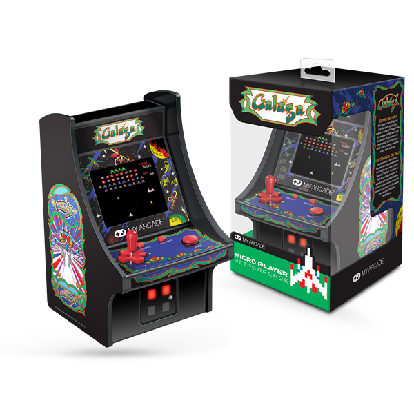 MY ARCADE Játékkonzol Galaga Micro Player Retro Arcade 6.75" Hordozható, DGUNL-3222