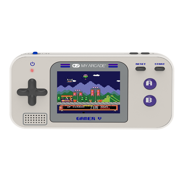 MY ARCADE Játékkonzol Gamer V Classic 220in1 Szürke  & Lila Hordozható, DGUN-3920 - Image 4