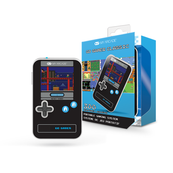 MY_ARCADE_Jatekkonzol_Go_Gamer_Classic_300in1_Fekete_Kek_Hordozhato_DGUN-3913-i1330129.png MY ARCADE Játékkonzol Go Gamer Classic 300in1 Fekete & Kék Hordozható, DGUN-3913 - Image 1