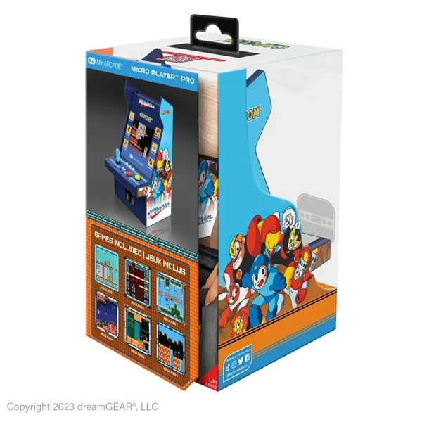 MY ARCADE Játékkonzol Mega Man Micro Player Pro Retro Arcade 6.75" Hordozható, DGUNL-4189 - Image 3