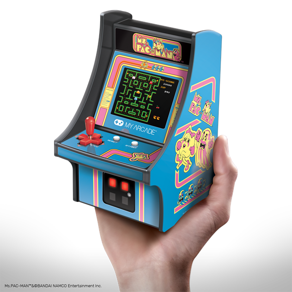 MY ARCADE Játékkonzol Ms. Pac-Man Micro Player Retro Arcade 6.75" Hordozható, DGUNL-3230 - Image 4