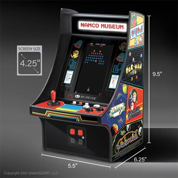 MY ARCADE Játékkonzol Namco Museum 20in1 Mini Player Retro Arcade 10" Hordozható, DGUNL-3226 - Image 2