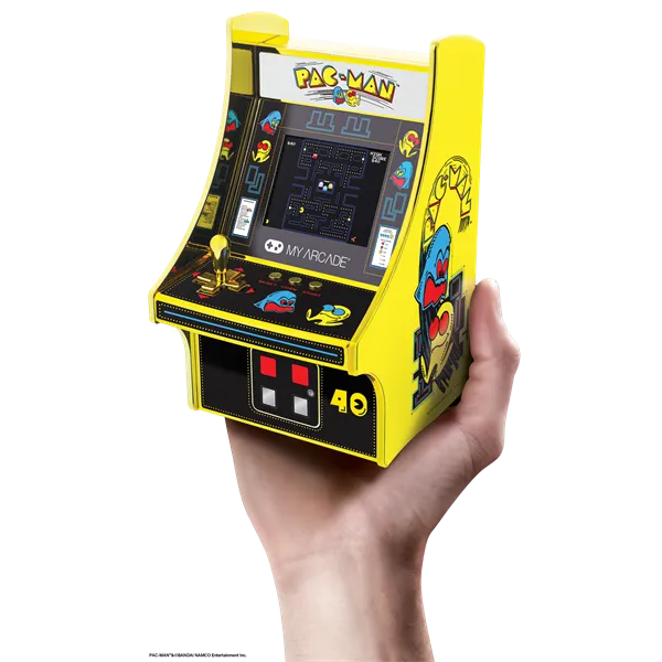 MY ARCADE Játékkonzol Pac-Man 40th Anniversary Micro Player Retro Arcade 6.75" Hordozható, DGUNL-3290 - Image 6