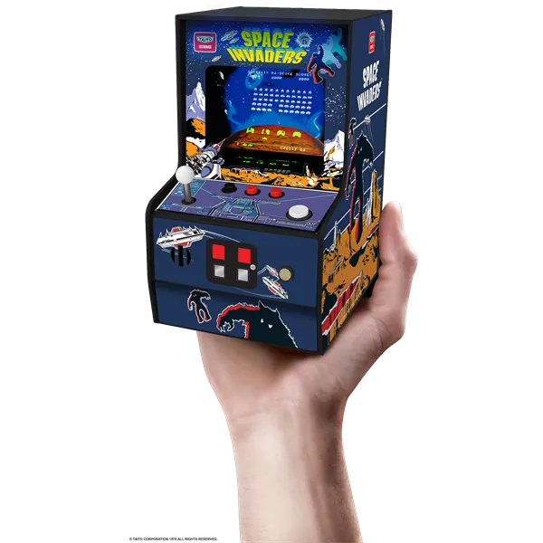 MY ARCADE Játékkonzol Space Invaders Micro Player Retro Arcade 6.75" Hordozható, DGUNL-3279 - Image 2