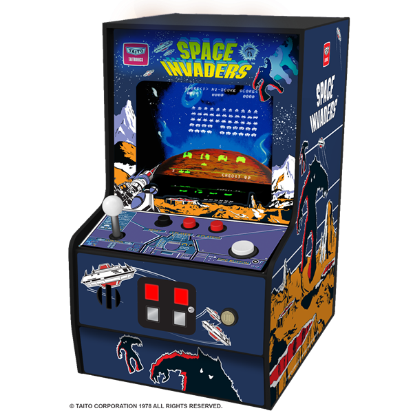 MY ARCADE Játékkonzol Space Invaders Micro Player Retro Arcade 6.75" Hordozható, DGUNL-3279 - Image 5