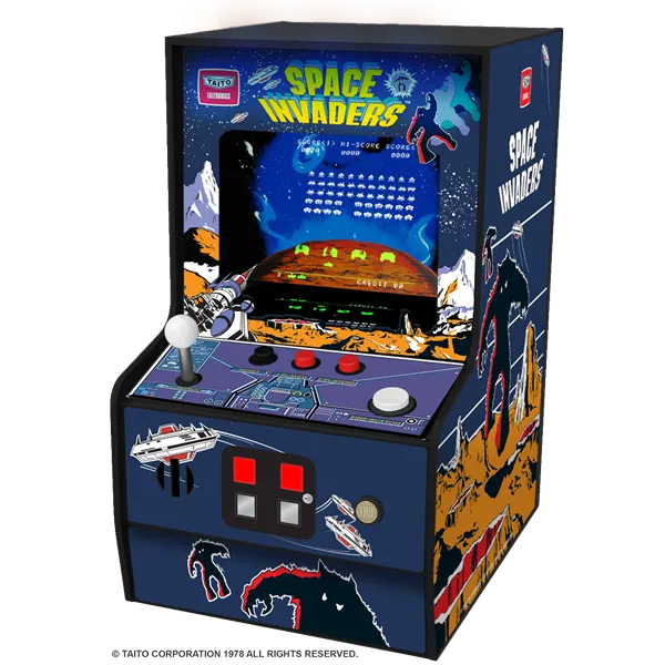 MY ARCADE Játékkonzol Space Invaders Micro Player Retro Arcade 6.75" Hordozható, DGUNL-3279 - Image 6