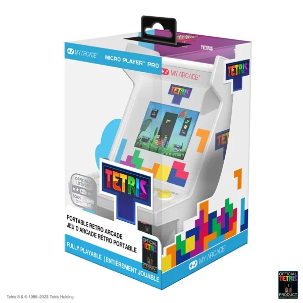 MY ARCADE Játékkonzol Tetris Micro Player Pro Pro Retro Arcade 6.75" Hordotható, DGUNL-7025